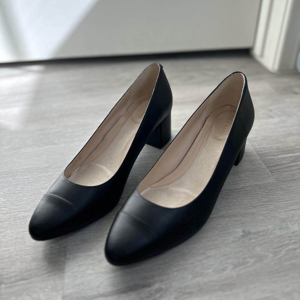 Cole Haan Black Heels